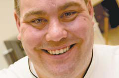 Timothy Fischer, Executive Chef of the restaurant Latour in Hamburg, NJ